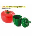 Microwavable Silicone Baking Food Cup with Lid for dressing