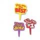 Food Decorating Pick Puffy Pick Good Job Message