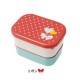 Microwavable Japanese Mini Bento Box Lunch Snack Box Ribbon
