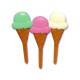 Food Decorating Pick Puffy Bento Food Pick Ice Cream Cone