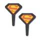 Food Decorating Pick Bento Food Pick Superman Shield