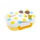 Microwavable Japanese Kids Bento Lunch Box Yellow Bear