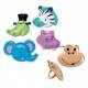 Food Decorating Party Ring Topper Animal