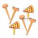Food Decorating Pick Puffy Bento Food Pick Pizza Hot Dog Ham Burger