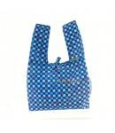 Japanese Bento Cloth Tote Bag for bento box lunch box - Blue Flower