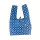 Japanese Bento Cloth Tote Bag for bento box lunch box - Blue Flower