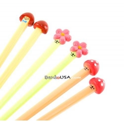 japanese cute 3d chopsticks mushroom flower nightmare before christmas toothbrush