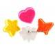 Bento Pastry Cookie Cutter and Stamp set of 4 L