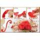 Silicon Cooking Red Rose set of 3