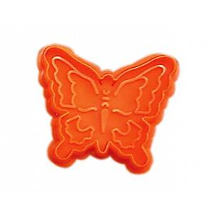 Bento Pastry Cookie Cutter and Stamp Butterfly L Bento Pastry Cookie Cutter and Stamp Butterfly L