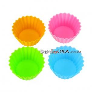 Japanese Bento Accessories Silicone Colorful Food Cup