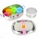 Finest Stainless Steel Bento Lunch Box 2 Containers Deluxe set