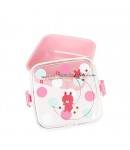 Microwavable Bento Box Snack Container Bear Pink