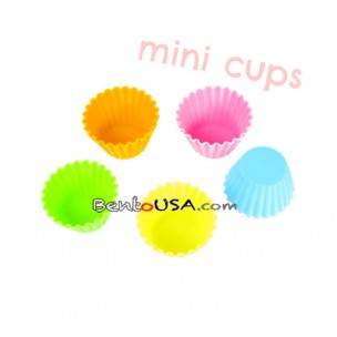 Japanese Bento Accessories Silicone Colorful Food Cup Mini