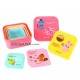 Microwavable Japanese Bento Box Lunch Box 4 Nesting Container
