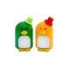 Cute Japanese Eraser Collectible Penguin Puzzle Eraser Green