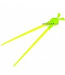 Japanese Assisted Chopsticks Purple Silicone Rabbit