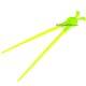 Japanese Assisted Chopsticks Green Silicone Rabbit 