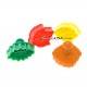 Bento Pastry Cookie Cutter and Stamp set of 4 Leaves