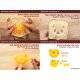 CuteZcute Bento Sandwich Cutter and Pastry Stamp Kit 