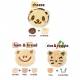 CuteZcute Bento Sandwich Cutter and Pastry Stamp Kit 