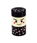 Japanese Kokeshi Tea Container Accessories Box 2 tier