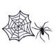 Food Decorating Topper Party 3D Spider Web
