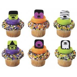 Food Decorating Party Ring Cute Halloween 6 Designs Food Decorating Party Ring Cute Halloween 6 Designs