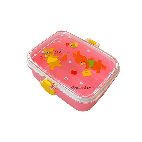 Microwavable Japanese Bento Box Lunch Snack Box Pink