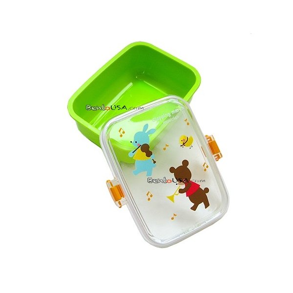 Microwavable Japanese Bento Box Lunch Snack Box Green All Things For Sale