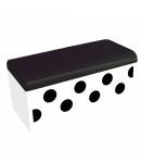 Bento Box Polka Dot Pink and Black with Cold Pack
