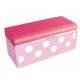 Bento Box Polka Dot Pink and light Pink with Cold Pack