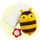 Portable Bento Oshibori Hand Towel Set with Bee Case