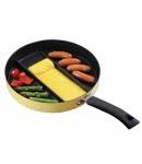 Japanese Triple Fry Pan 3 Convenient Sections