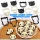 Bento Accessories Cookie Ham Cheese Cutter  Panda