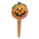 Food Decorating Pick 3D Jack O Lantern Pumpkin