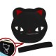 Japanese Bento Box 2 tier Lunch Box with Strap Black Cat Face