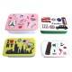 Microwavable Bento Box Lunch Box 4 Nesting Food Container 