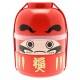 Japanese Bento Box 2 tier Lunch Box Kokeshi Set Daruma