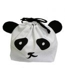 Japanese Bento Lunch Drawstring Bag with Ears - Panda