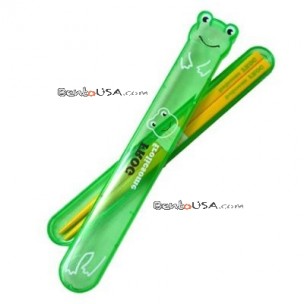 Japanese Bento Chopsticks with Case Frog Japanese Bento Chopsticks with Case Frog