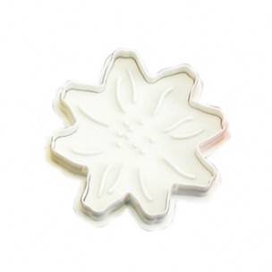 Bento Pastry Cookie Cutter and Stamp Flower L Bento Pastry Cookie Cutter and Stamp Flower L