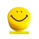 Microwavable Kids Bento Box Smiley Lunch Box with Strap Yellow