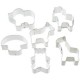 Bento Decoration Accessories Vegetable Cookie Cutter Cute 6 pcs