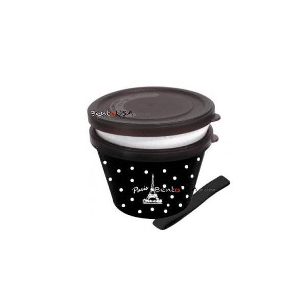 Japanese Microwave Safe 2tier Paris Bento Box