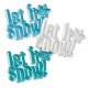 Food Decorating Topper Cake Topper Let it Snow