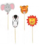 Bento Box Jungle Pals Fun food pick 24 pcs