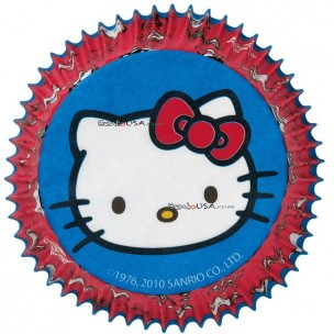 Bento Hello Kitty Food and Baking Cups 50 Pcs