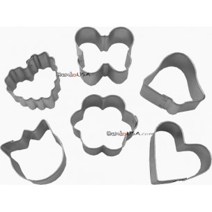 Bento Decoration Accessories Vegetable Cookie Cutter Love 6 pcs
