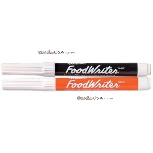 Bento Creation Edible Color Markers Orange and Black